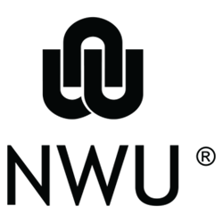 Logo of the North West University